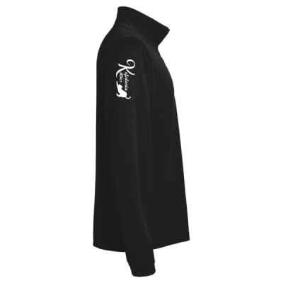 ALLEY CAT Long Sleeve Brushed Back ¼ Zip Top  Thumbnail