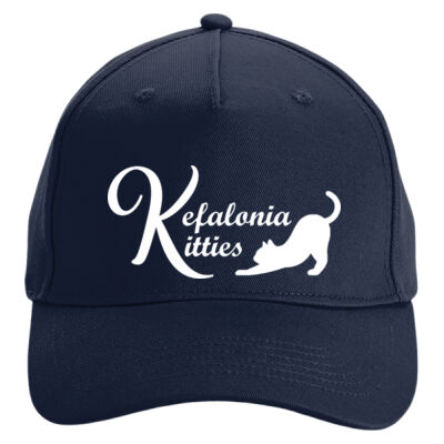 ALLEY CAT Organic Cotton UNISEX 5-Panel Cap Thumbnail