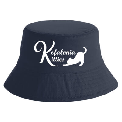 KITTEN VIBES Junior Organic Cotton Bucket Hat Thumbnail